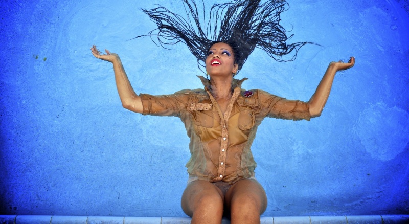 Female model photo shoot of Bursting with Passion in South Florida