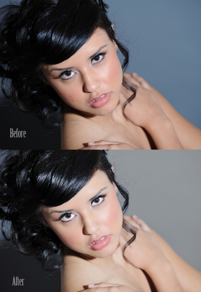 Female model photo shoot of SMP retouch