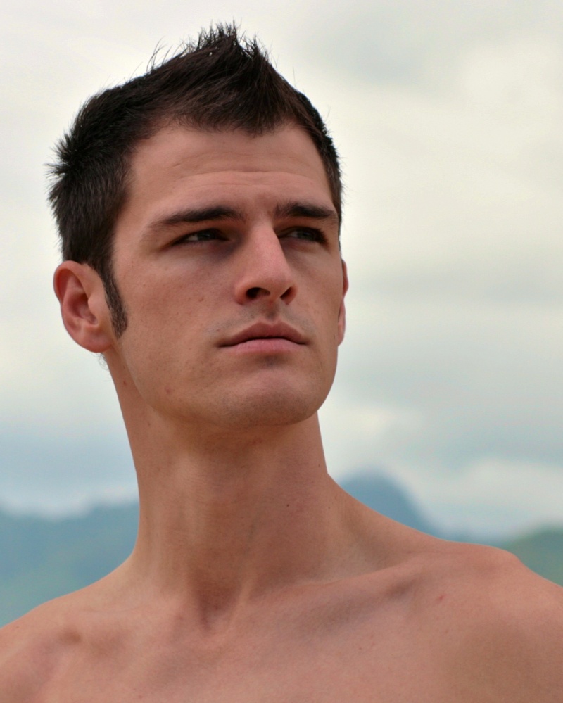 Male model photo shoot of Alex Denney in Laie, Hawaii