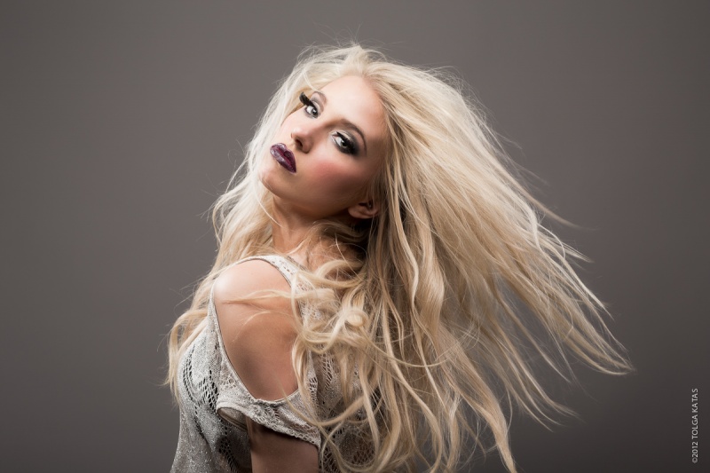 Female model photo shoot of Stephanie Blanchard by Tolga Katas, makeup by Feralene- Makeup Artist