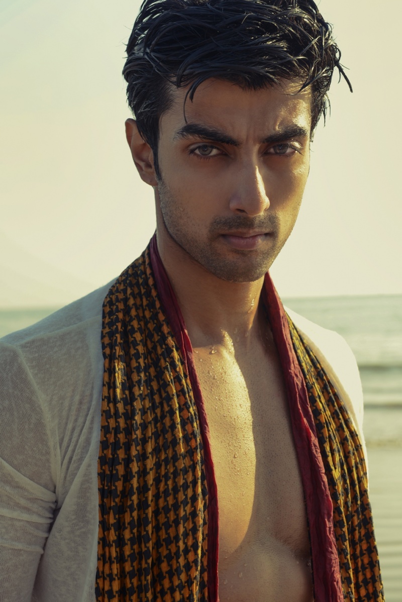 Male model photo shoot of Shiv Sharma by Pierre Vauvillier