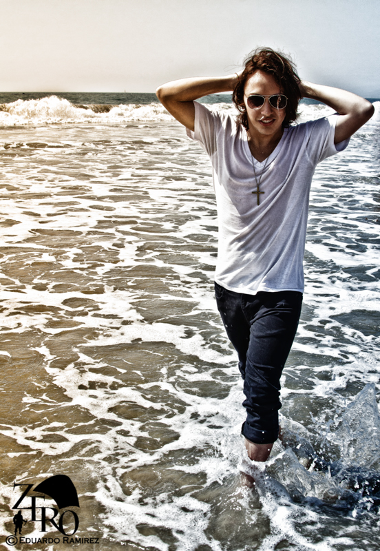 Male model photo shoot of NinjaZero in Santa Monica Beach