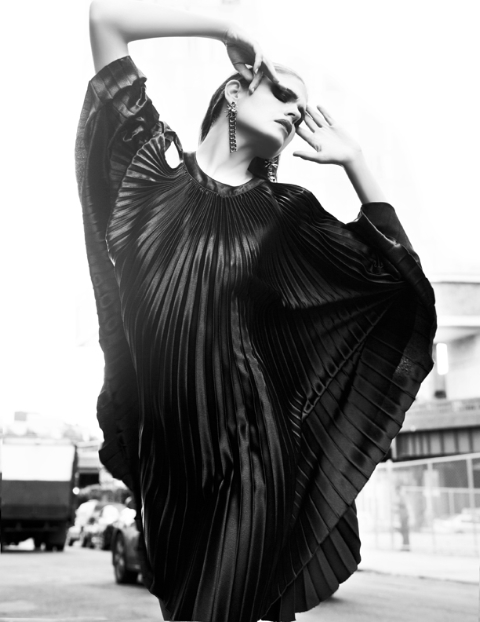 Female model photo shoot of Karin Elgai in NYC