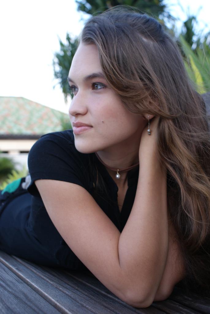 Female model photo shoot of Hannah Aurora in Hawaii