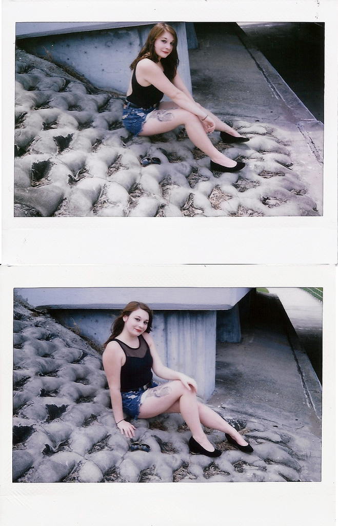 Female model photo shoot of hyoders