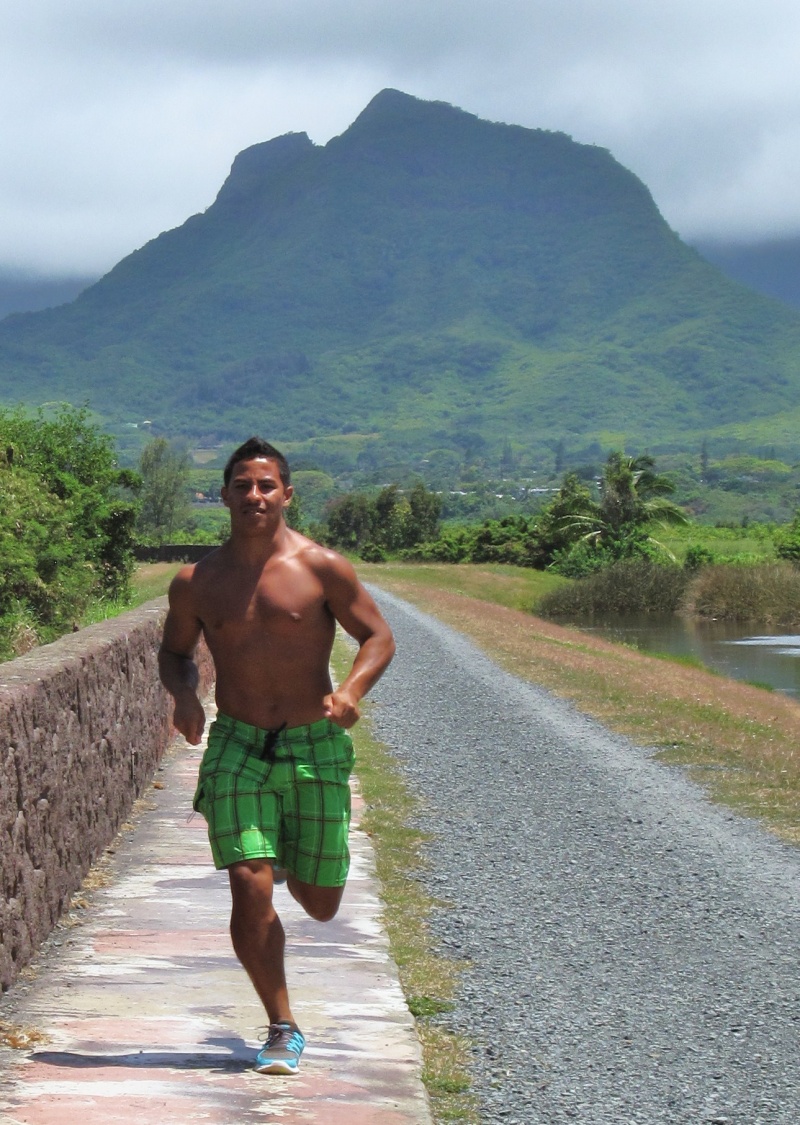 Male model photo shoot of mauisponge in Kawainui Marsh, O'ahu