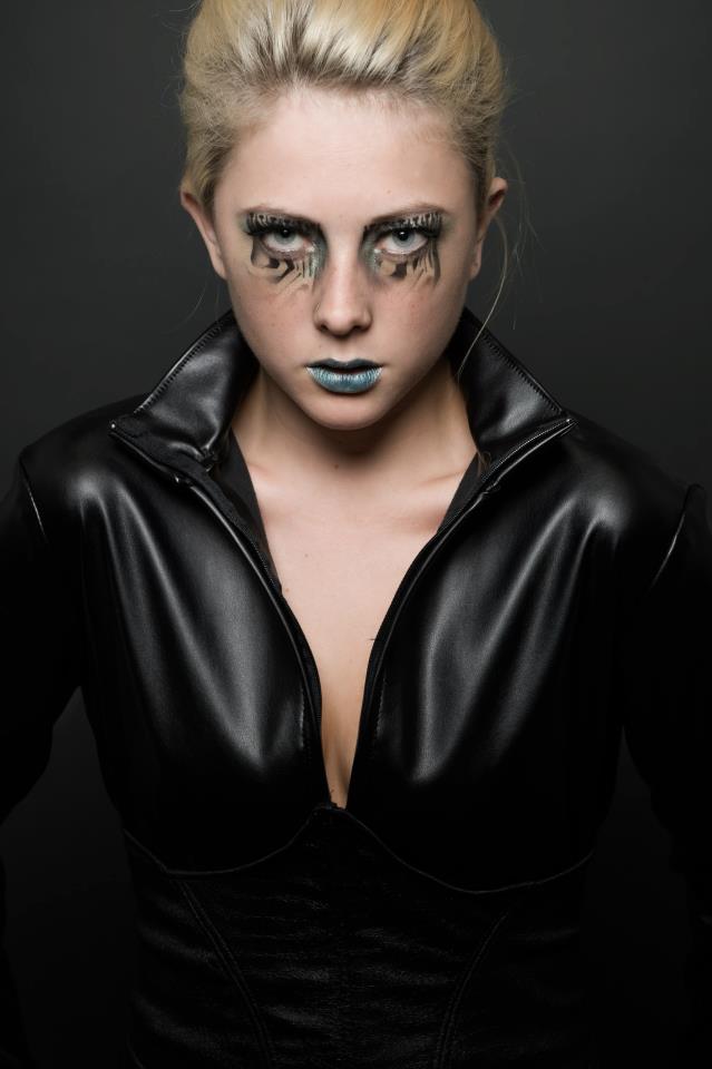 Female model photo shoot of Melanie Denise in Theatrix School of Makeup