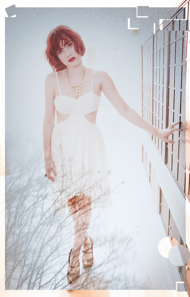 Female model photo shoot of Vania Gottschalk MUA, clothing designed by UntitledThoughts Design