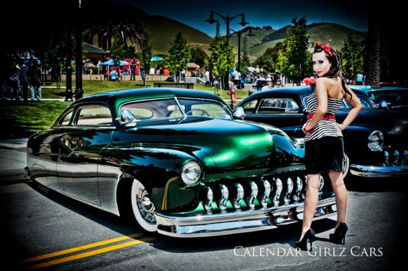 Female model photo shoot of KillinEm Glam Squad in Niles Car Show Union City CA