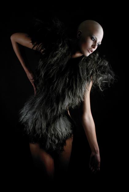 Female model photo shoot of Miss Libertas, body painted by Monique van Body Art