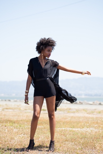 Female model photo shoot of Ongelique in Treasure Island