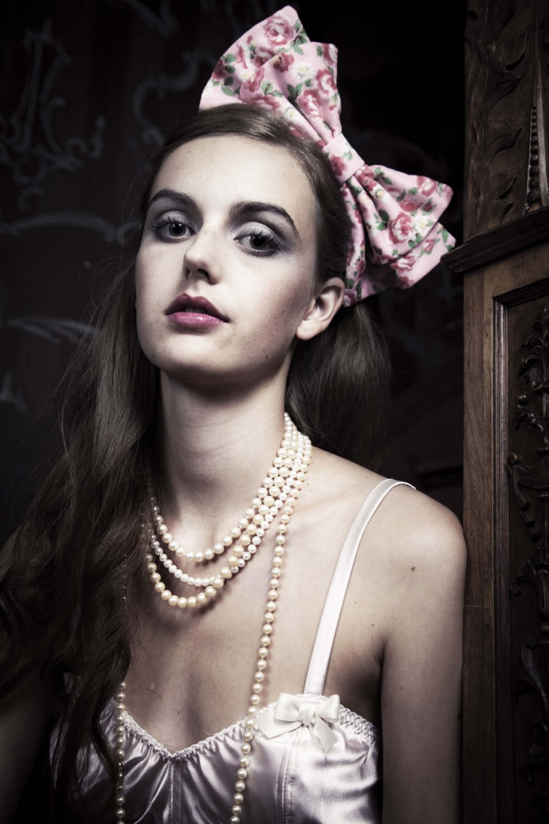 Female model photo shoot of Alison Korth, wardrobe styled by Sheila Teruty