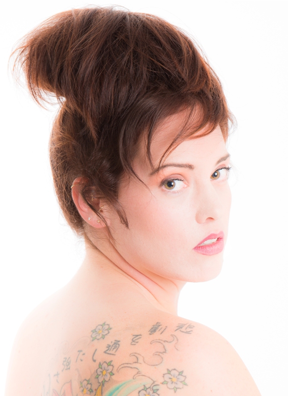 Female model photo shoot of Jillian Liz by Vince Hemingson in Vancouver, BC, hair styled by nathalie boyer