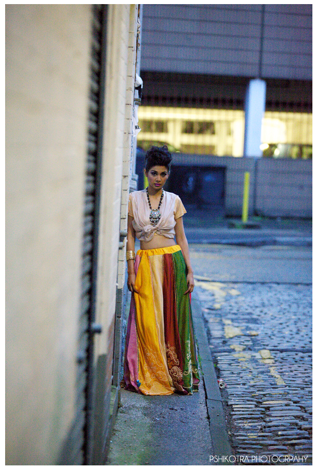 Female model photo shoot of Ritu Dave in Northern Quarter, Manchester