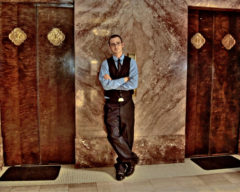 Male model photo shoot of Joseph Posorski by Saylea Photography in Zeulke Building, Appleton, WI