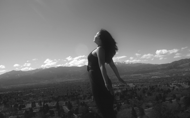 Female model photo shoot of Tareyn Kaster in Colorado Springs