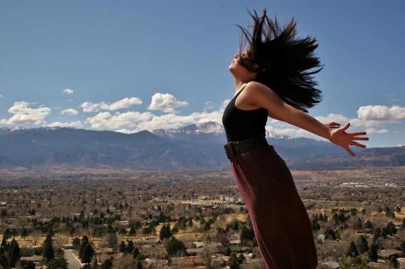 Female model photo shoot of Tareyn Kaster in Colorado Springs