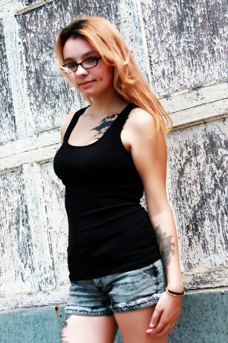 Female model photo shoot of InkD