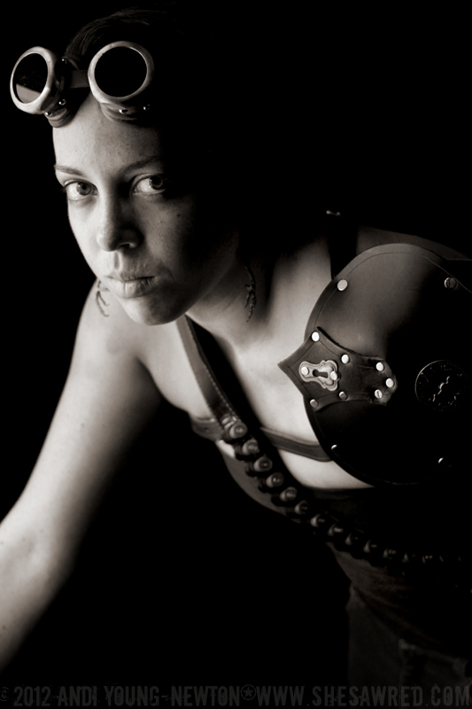 Female model photo shoot of crimsonmansion in Collingwood Arts Center