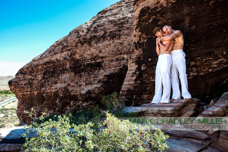 Male model photo shoot of Mark Bradley Miller in Red Rock Canyon, Las Vegas, NV