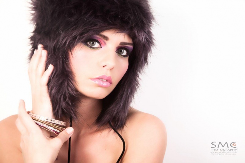 Female model photo shoot of Joanna joko by Stuart McAllister in Hamilton, makeup by Angelina Libuszowska
