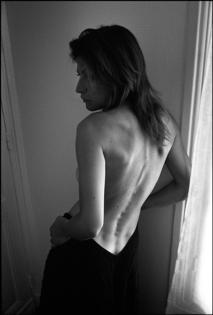 Female model photo shoot of severine by zamario in Paris