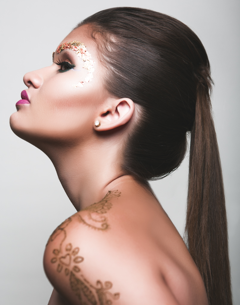 Female model photo shoot of makeupbycristine
