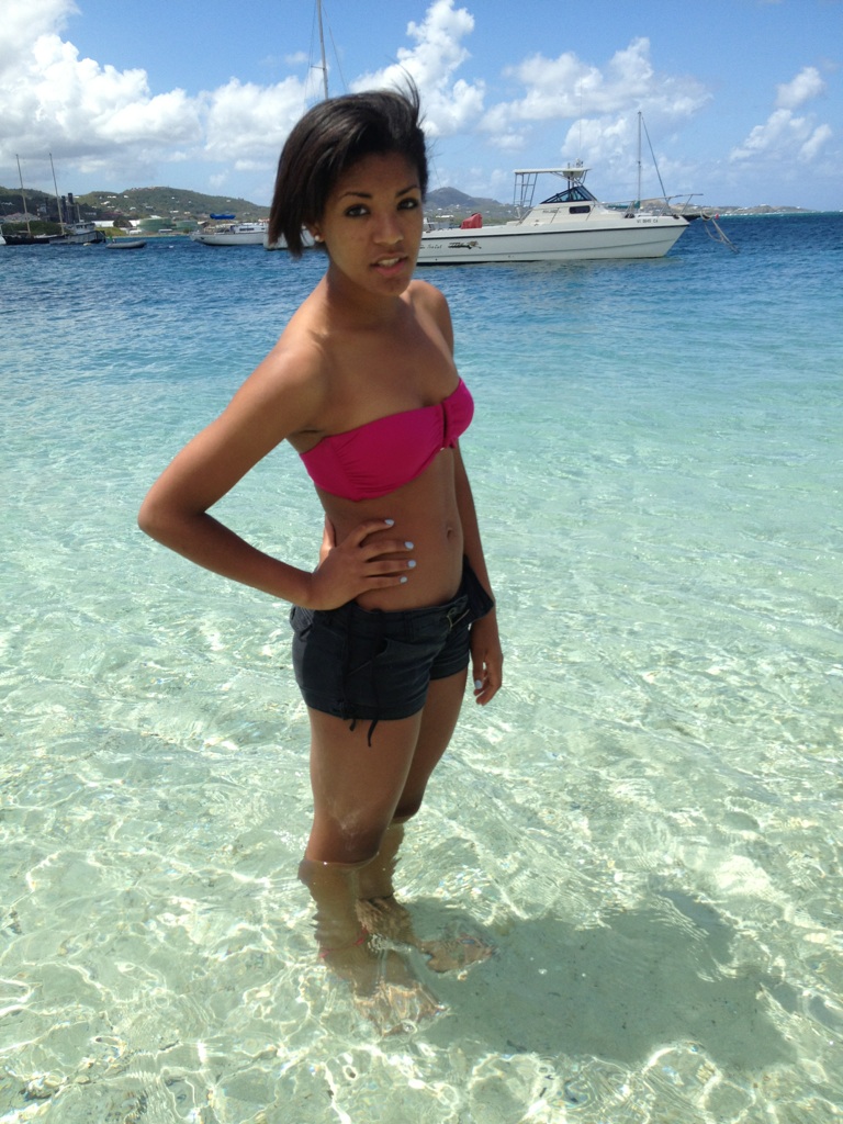 Female model photo shoot of sydneymonet in Saint Croix, Virgin Islands
