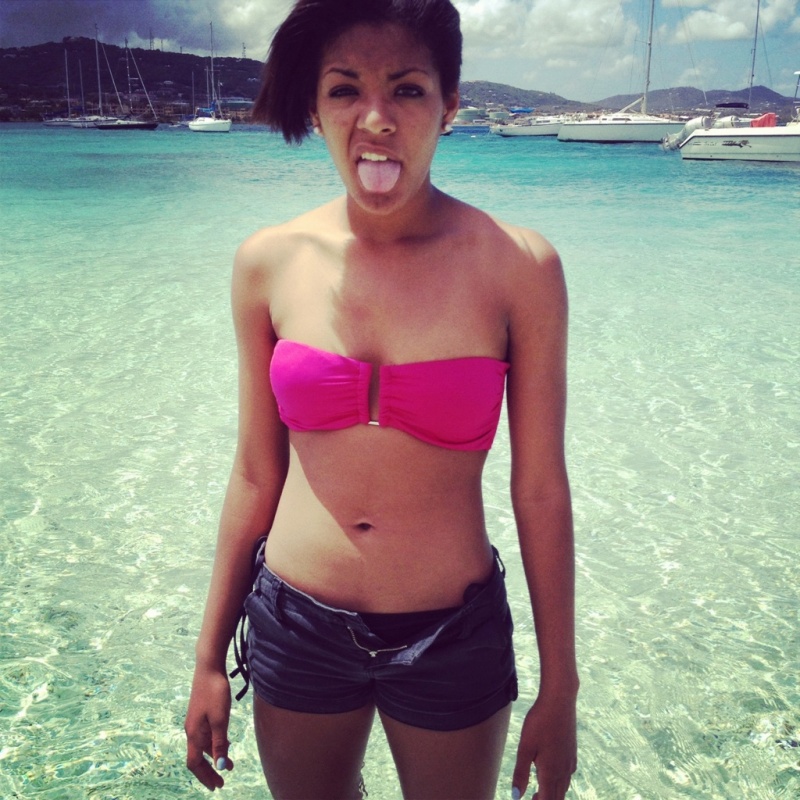 Female model photo shoot of sydneymonet in Saint Croix, Virgin Islands