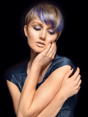 Female model photo shoot of Farren , hair styled by Simon-Pierre D