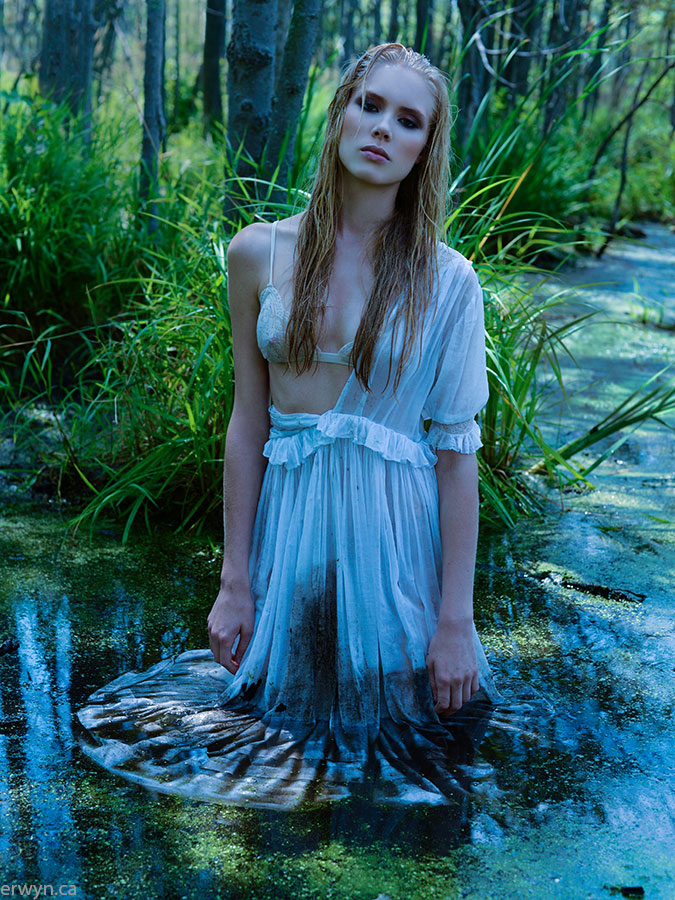 Male model photo shoot of Erwyn L in swamp