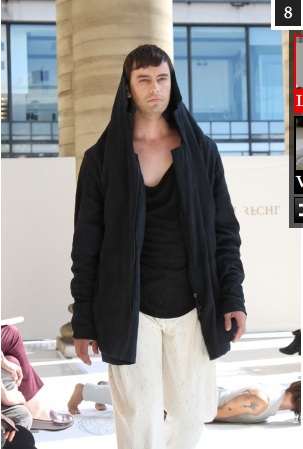 Male model photo shoot of Fabden in Paris Fashion Week