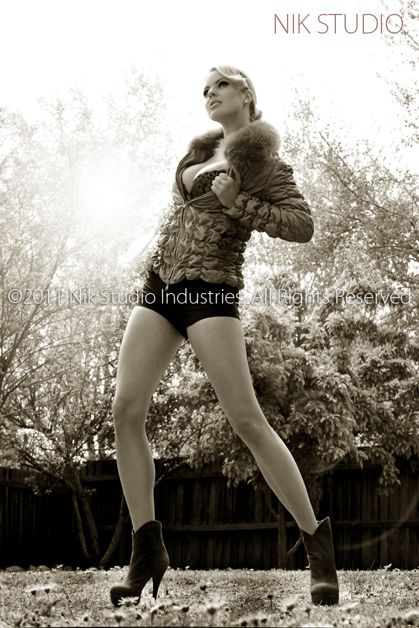 Female model photo shoot of Kitsa Begic