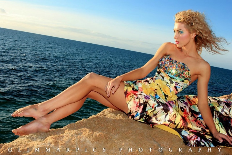 Female model photo shoot of Peta-Gai McLaughlin MUA by Glimmarpics