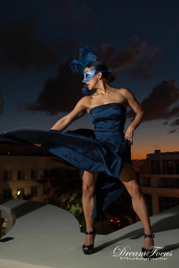 Female model photo shoot of Carmen Amara in South Beach