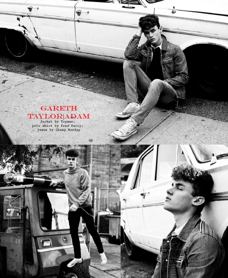 Male model photo shoot of gareth taylor93 in New York.