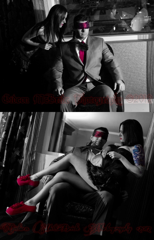 Male and Female model photo shoot of Gideon McBride Photos and nanette jones