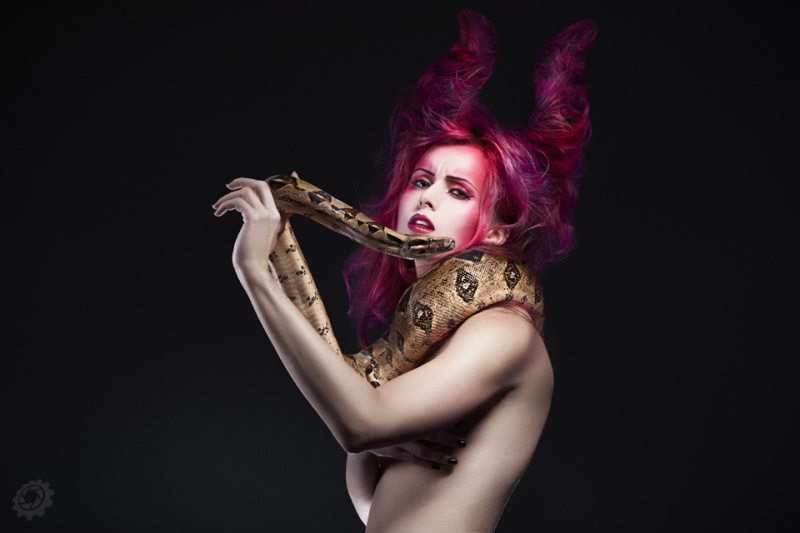 Female model photo shoot of BloodyKyra
