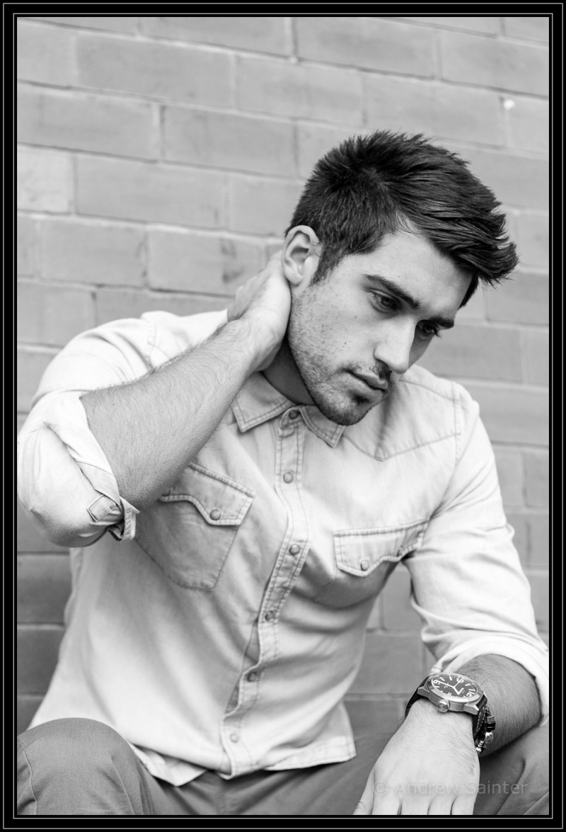 Male model photo shoot of Andy Sainter in Leeds Chilli Whites
