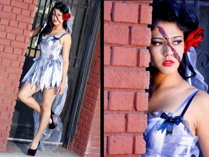 Female model photo shoot of NuNu-Obsession Makeup by Rich IMAGES in KC Beauty Academy