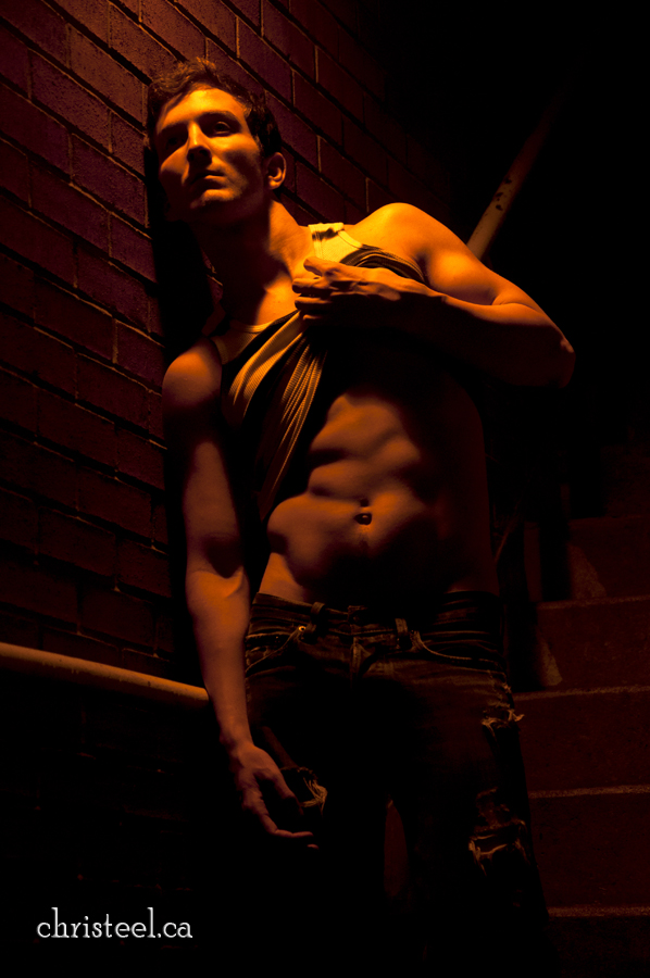 Male model photo shoot of Matt Eldracher by Chris Teel