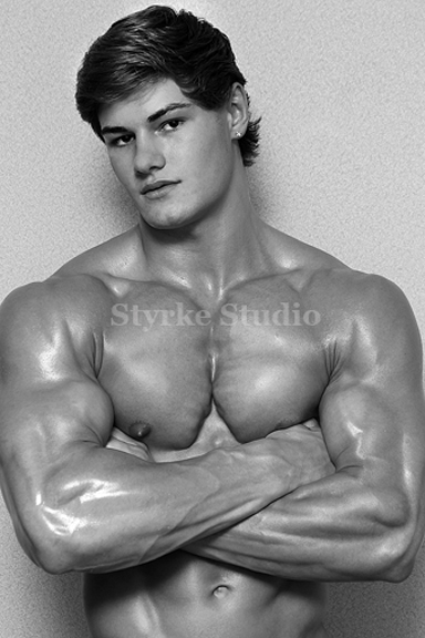 Male model photo shoot of Styrke Studio