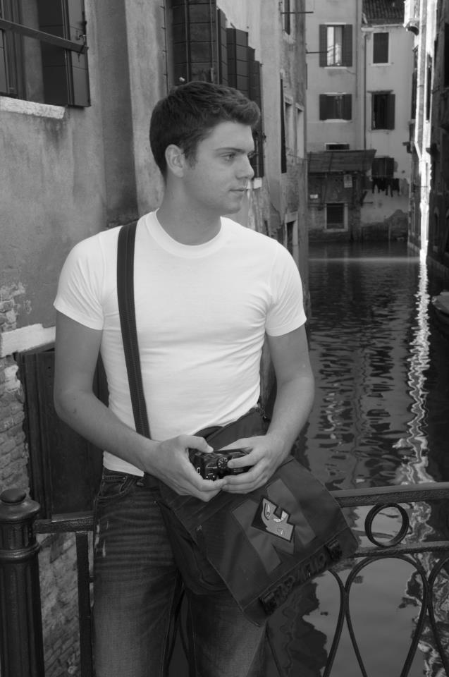 Male model photo shoot of Robby G89 in Venice, Italy
