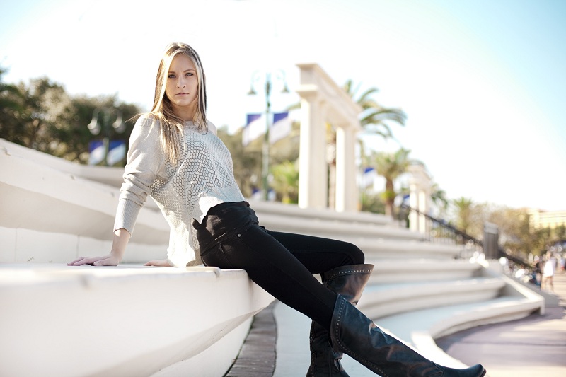 Female model photo shoot of Paige Arnett by Johnny Alamillo