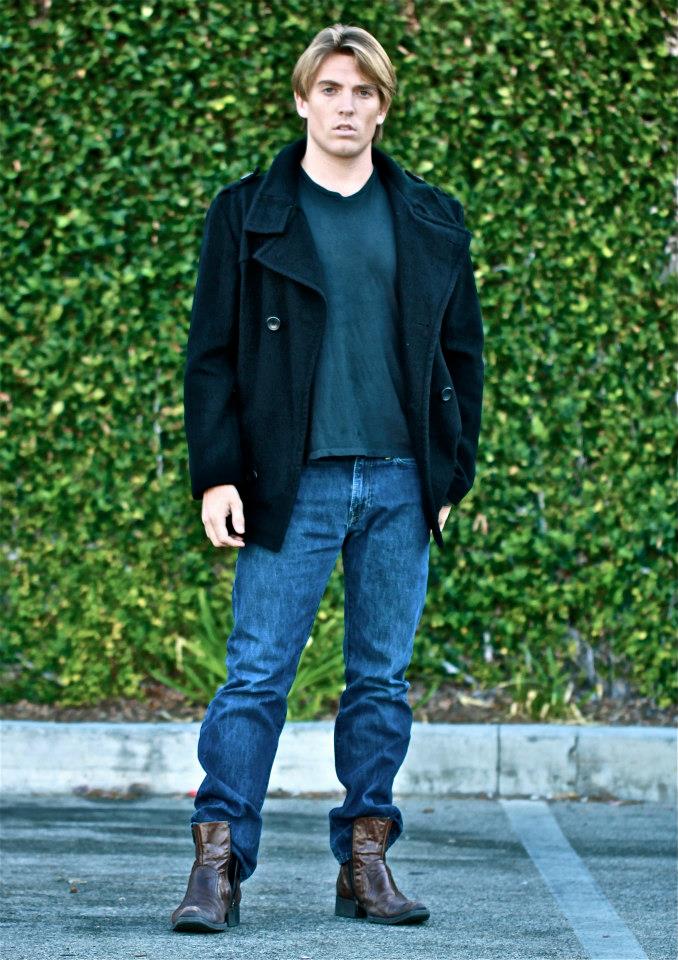 Male model photo shoot of Spencer D Evans in Santa Monica