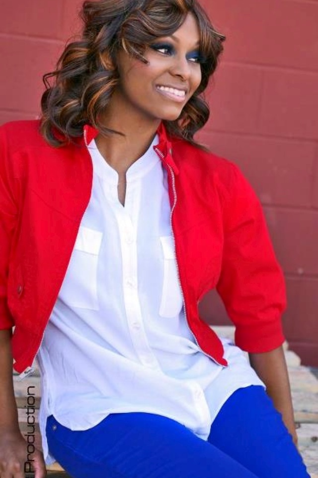 Female model photo shoot of Tarnesha S by JzR Photography in Lithia Springs, Ga, makeup by Give Me Beauty