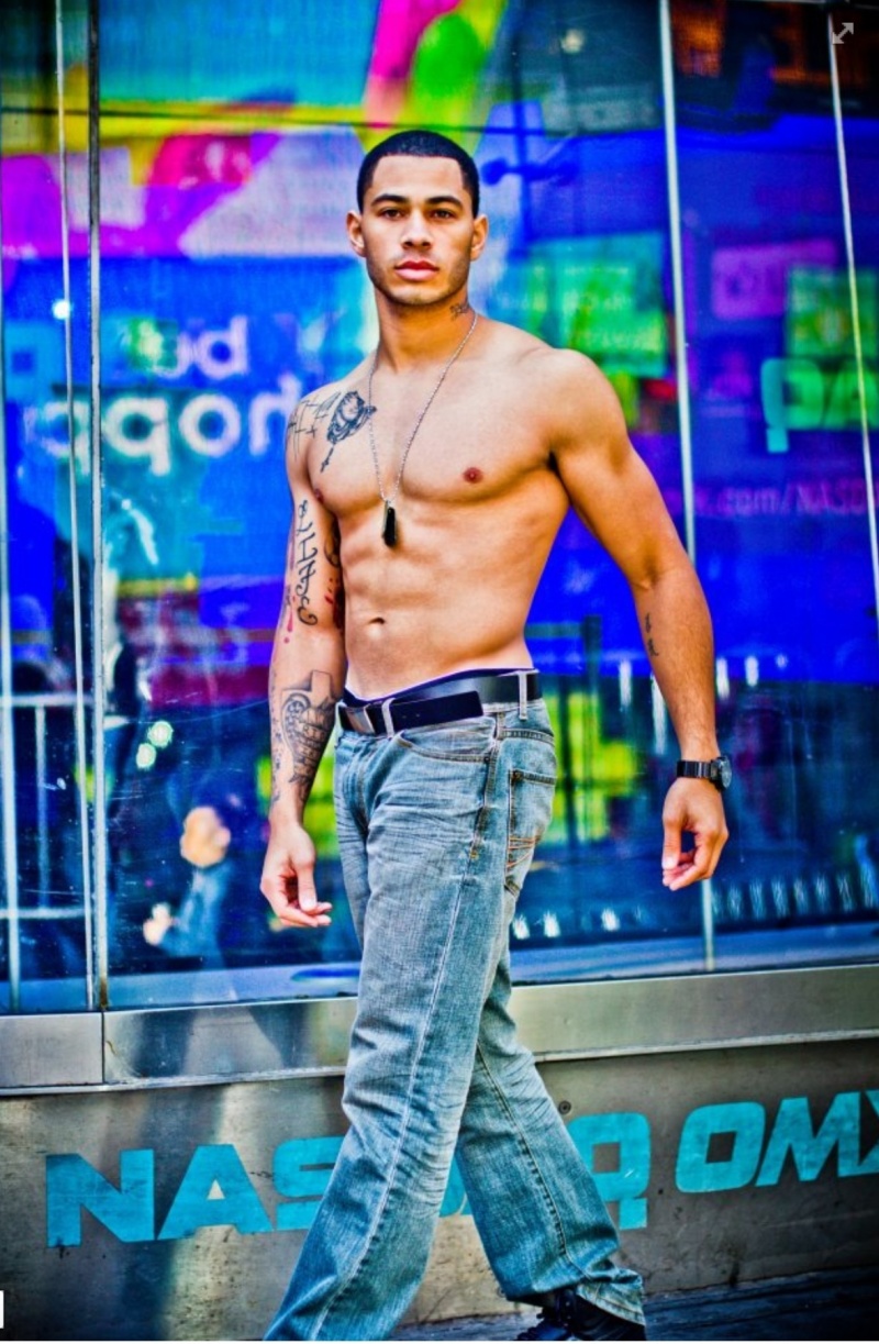 Male model photo shoot of Brian Bunn in NYC Time Square