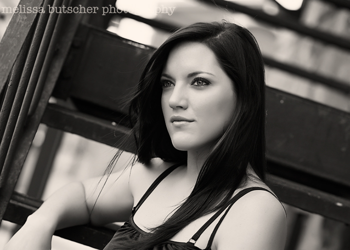Female model photo shoot of Melissa Butscher in South Side, Pittsburgh