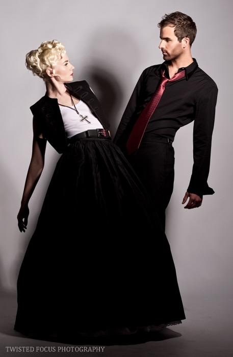 Male and Female model photo shoot of Jacob Reding and Anna_B by Twisted Focus in Dallas, TX, hair styled by Chevogue - Desiree, makeup by LISAs BEAUTY BOX