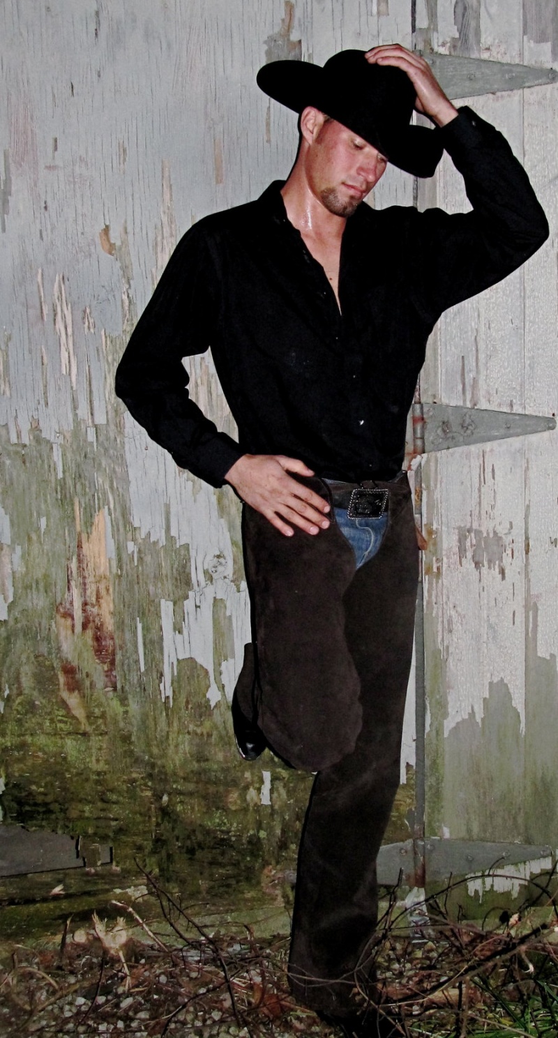 Male model photo shoot of Kevin Lau87 in barn